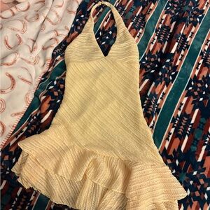 White Fox “All I Wanted Was This Mini Dress” Lemon